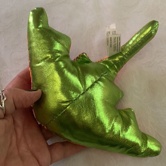 Shiny Sea Creatures Manta Ray Dolphin Stuffed Toys - Picture 7 of 12